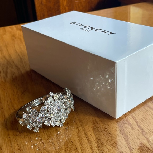 Givenchy Silver Crystal Bracelet - Picture 14 of 14